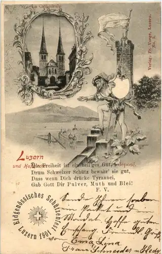 Luzern - Eidg. Schützenfest 1901 -141564