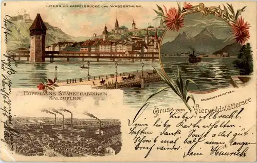 Gruss aus Luzern - Litho -141606