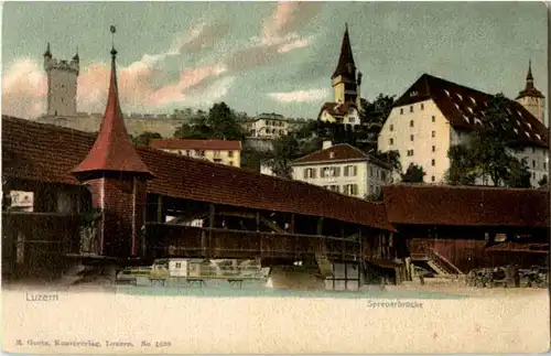 Luzern - Spreuerbrücke -141246