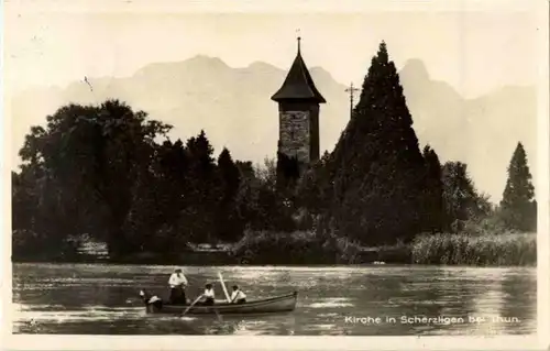 Kirche in Scherzligen bei Thun -142728