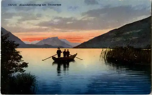 Abendstimmung am Thunersee -142772