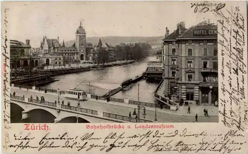 Zürich - Bahnhofbrücke -142888