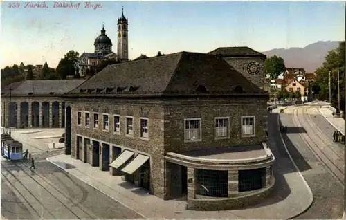 Zürich - Bahnhof Enge -142842