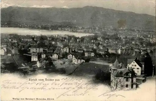 Zürich vom Dolder aus -142960