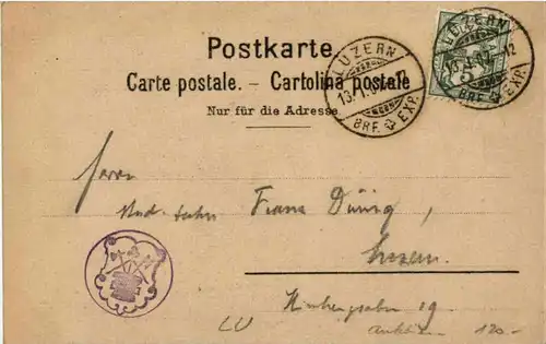 Luzern - Gesellschaft zu Safran -141546