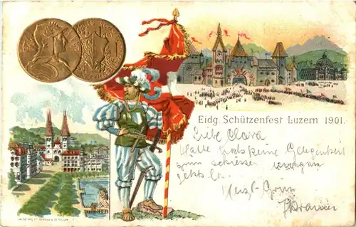 Luzern - Eidg. Schützenfest 1901 -141568