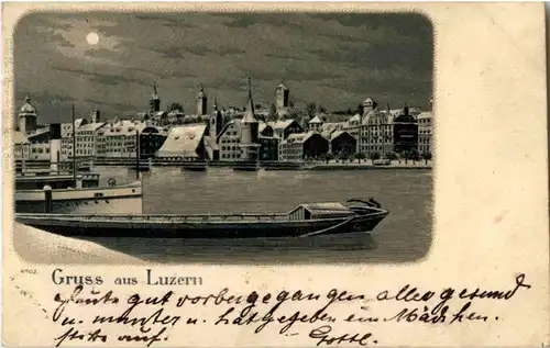 Gruss aus Luzern - Litho -141604