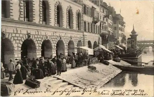 Luzern - Unter der Egg - Markt -140886