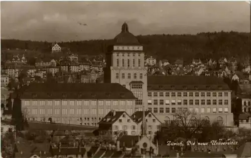 Zürich - Die neue Universität -143044
