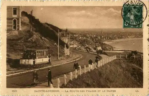 Sainte Adresse - La Route des Phares et le Havre - Tramway -143110