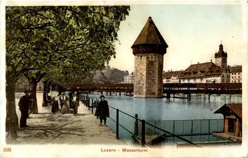 Luzern - Wasserturm -140996