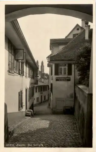 Zürich - die Schipfe -143064