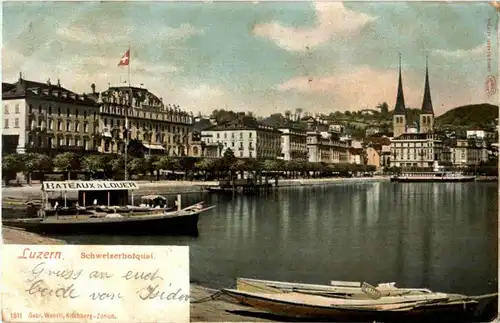 Luzern - Schweizerhofquai -139748