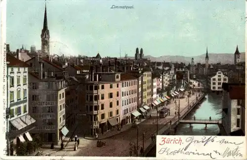 Zürich - Limmatquai -143192