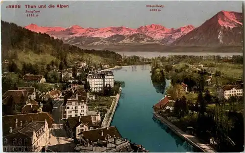 Thun und die Alpen -142684
