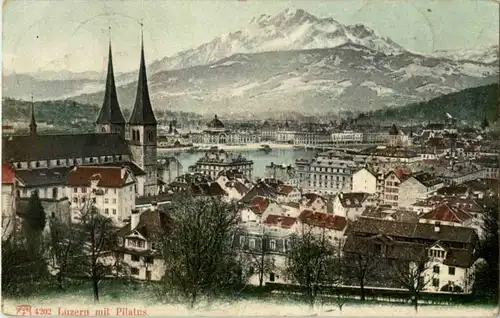 Luzern mit Pilatus -139814