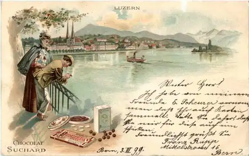 Luzern - Chocolat Suchard - Litho -141250