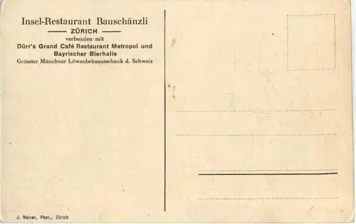 Zürich Insel Restaurant Bauschänzli -143346