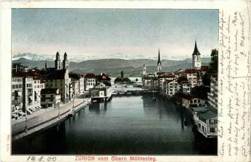 Zürich - Obern Mühlesteg -143366
