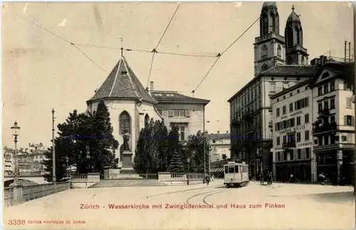 Zürich - Wasserkirche -143170