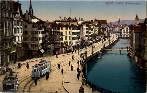 Zürich - Limmatquai -143244