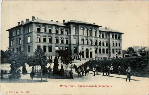 Winterthur - Knabensecundarschulhaus -143620