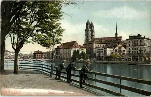 Zürich - Blick vom Bauschänzli -143408