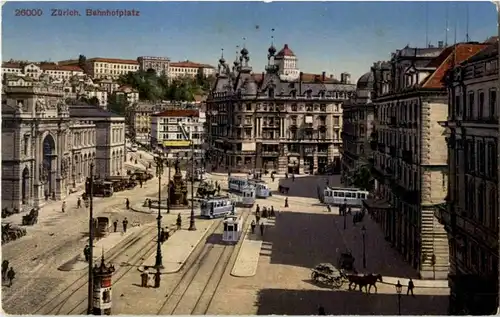 Zürich - Bahnhofplatz -143252