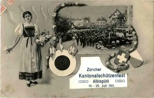 Zürich - Kantonal Schützenfest 1911 -143732