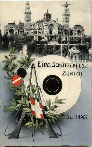 Zürich - Eidg. Schützenfest 1907 -143532