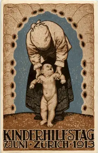 Zürich - Kinderhilfstag 1913 -143540