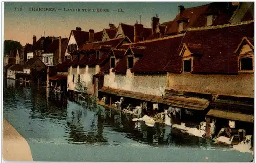 Chartres - Lavoir sur l Eure -7718