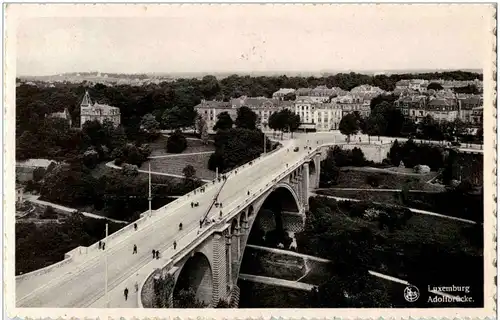 Luxembourg - Adolfbrücke -7742