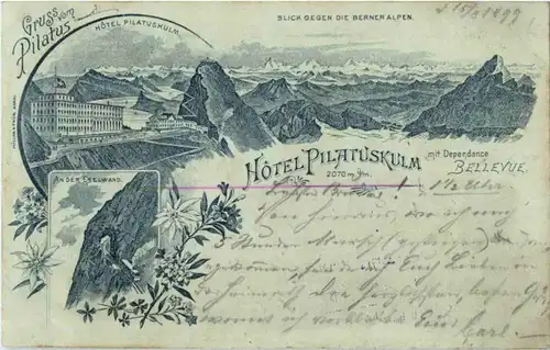 Hotel Pilatuskulm - Litho -140732