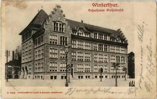 Winterthur - Schulhaus Geiselweid -143648