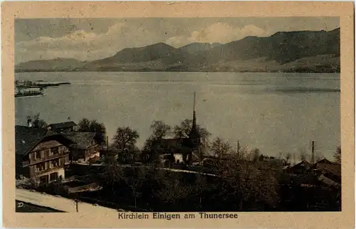 Kirchlein Eingen am Thunersee -141974