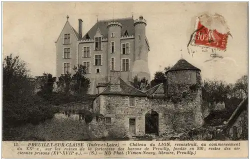 Preuilly sur Claise - Chateau du Lion -7792
