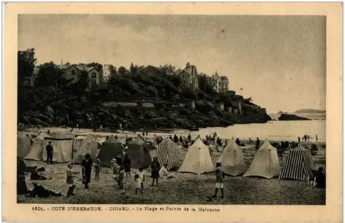 Dinard - La Plage et Pointe de la Malouine -7816