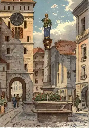 Bern - Seilerbrunnen -144280