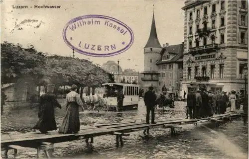 Luzern - Hochwasser -140986