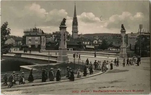 Zürich - Stauffacherbrücke -143056