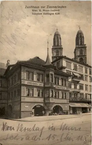 Zürich - Zunfthaus zur Zimmerleuten -143078