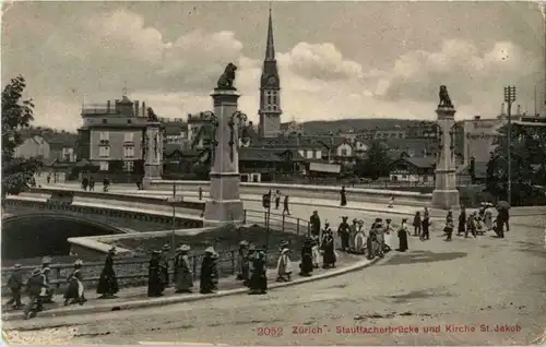 Zürich - Stauffacherbrücke -142906