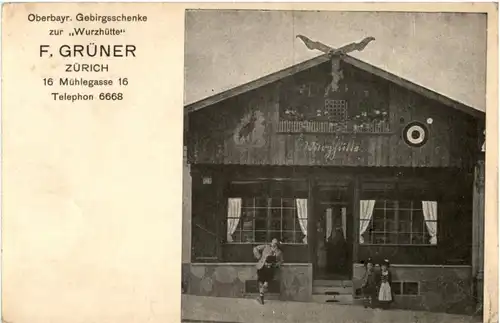 Zürich - Gebrigsschenke zur Wurzhütte -143000