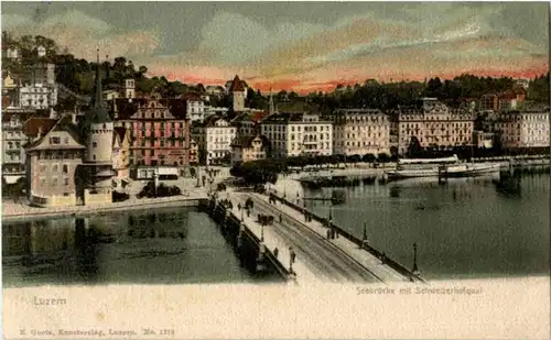 Luzern - Seebrücke -141242