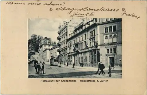Zürich - Restaurant zur Kronrnhalle -143234