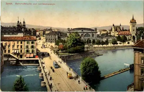Zürich - Bahnhofbrücke -143084