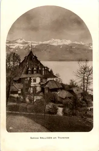 Schloss Ralligen am thunersee -142522