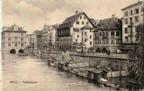 Zürich - Rathausquai -143378