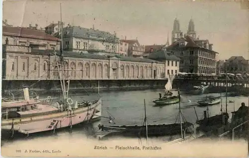 Zürich - Fleischhalle - Freihafen -143726